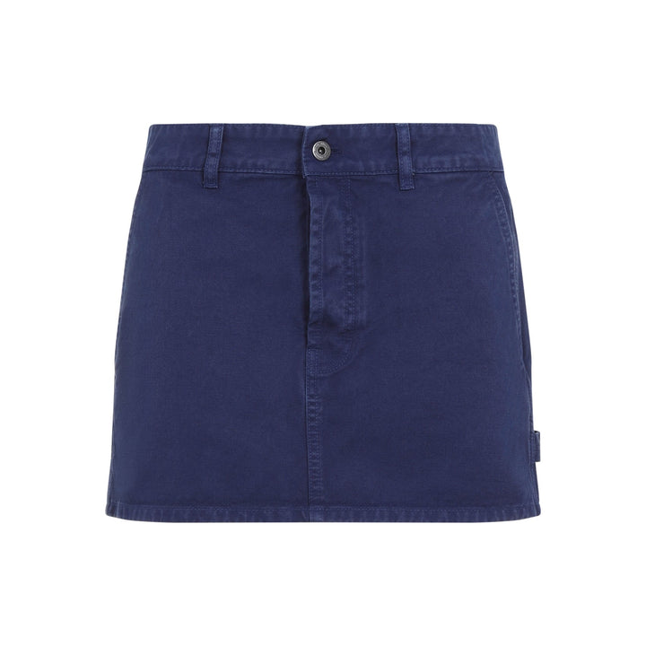 Miu Miu Cotton Mini Skirt Women
