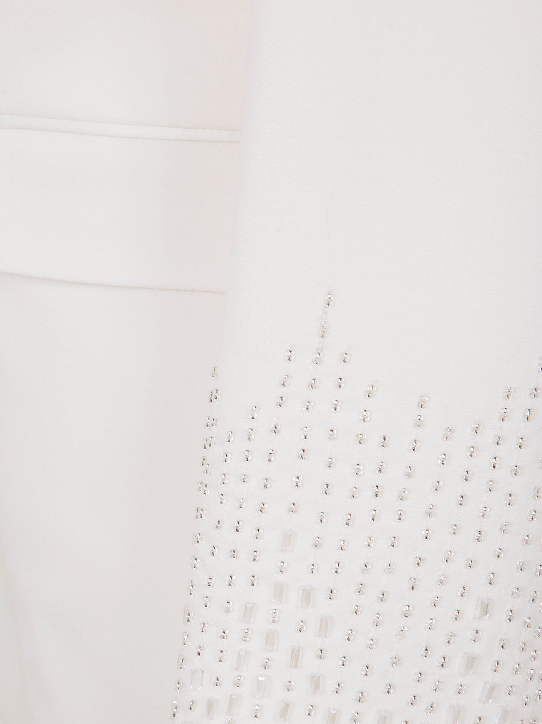 Golden Goose Women Journey W`S Single Breasted Over Jacket Viscose Wool Crepe W Satin Lapel & Beads Embroidery