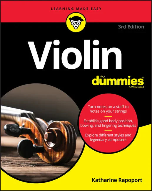 Violin for Dummies: Book + Online Video and Audio Instruction - Paperback