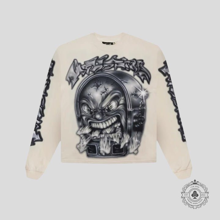 Hellstar Mark Long Sleeve in White