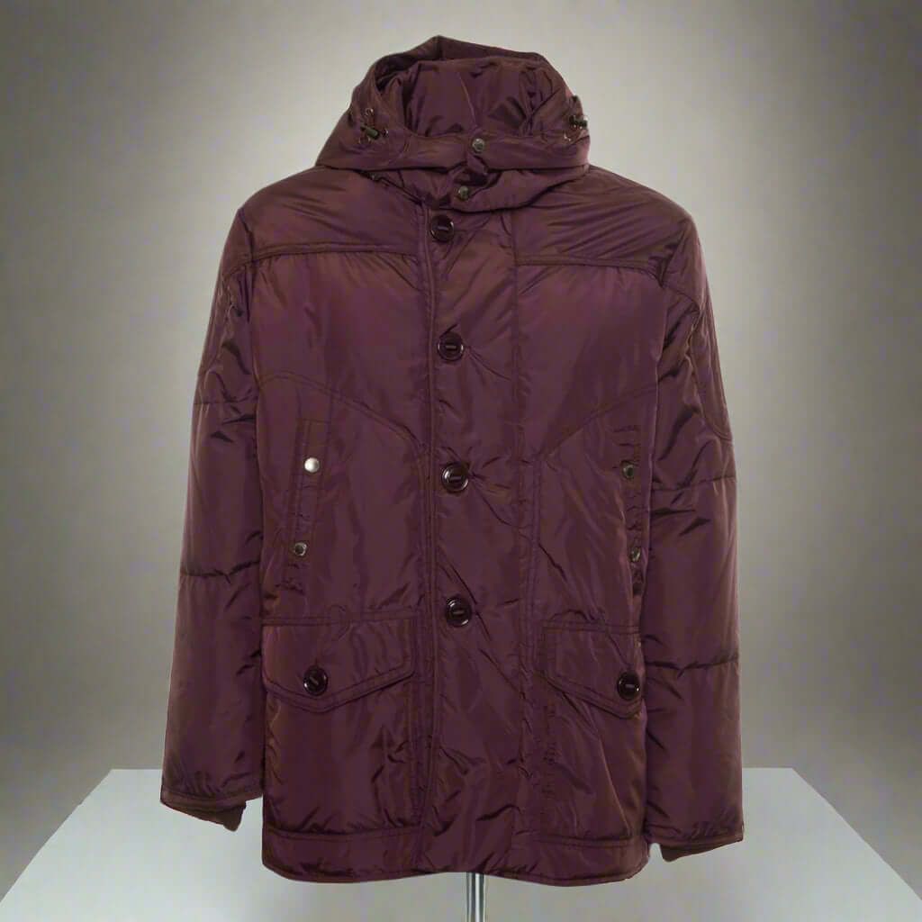Burgundy Coat