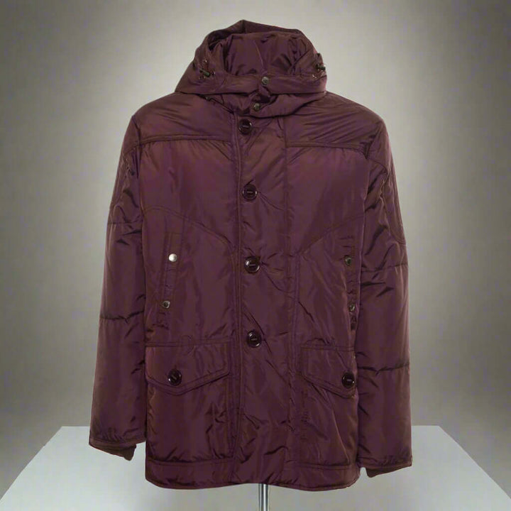 Burgundy Coat