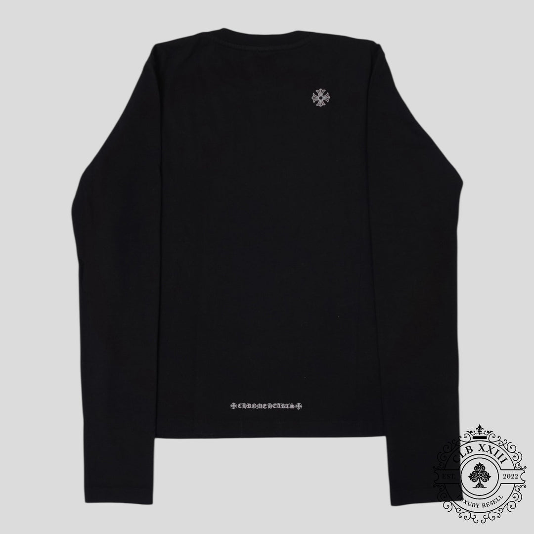 Chrome Hearts Vine Dagger Embroidered Women's Long Sleeve