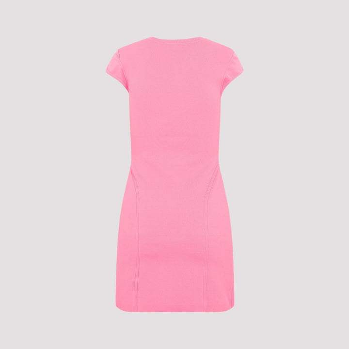 Victoria Beckham Cap Sleeve Fitted Mini Dress Women