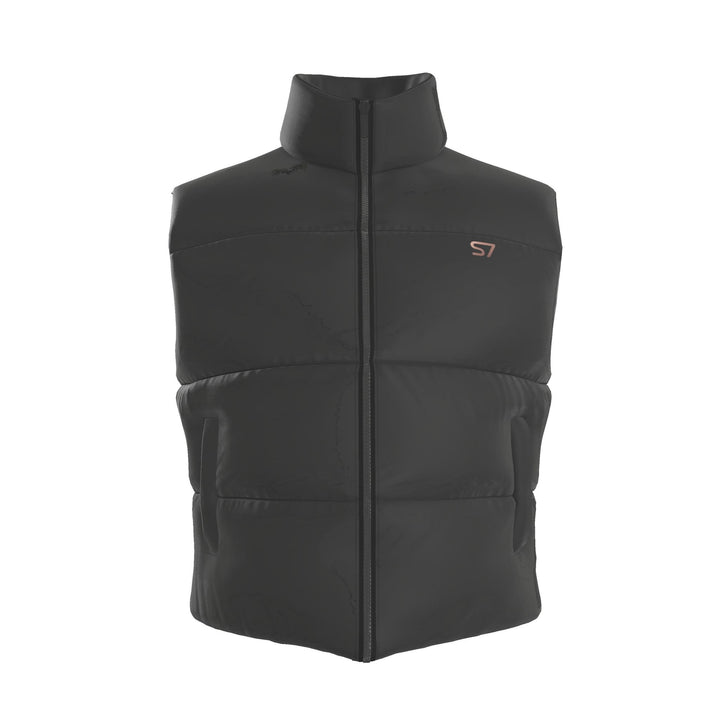 S7 Obsidian | Unisex Signature Puffer Vest