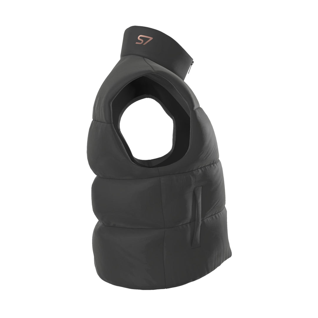 S7 Obsidian | Unisex Signature Puffer Vest