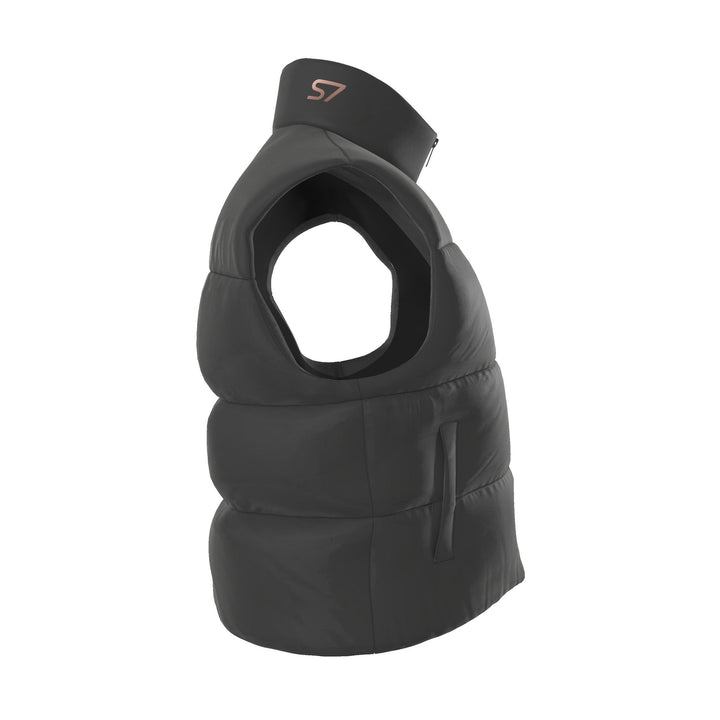 S7 Obsidian | Unisex Signature Puffer Vest