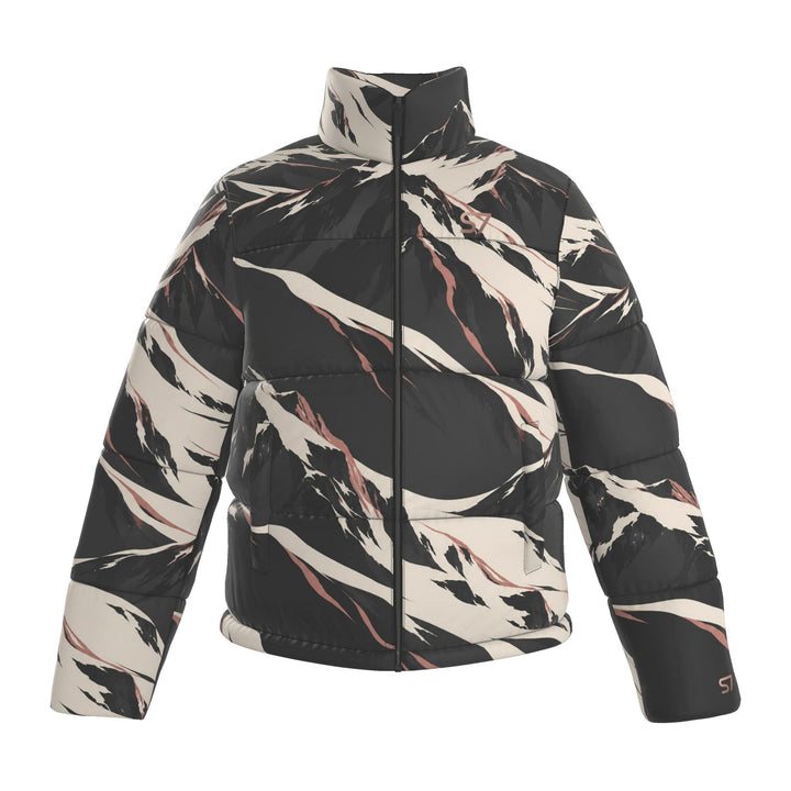S7 Alpine | Men’s Mountain Print Puffer Jacket