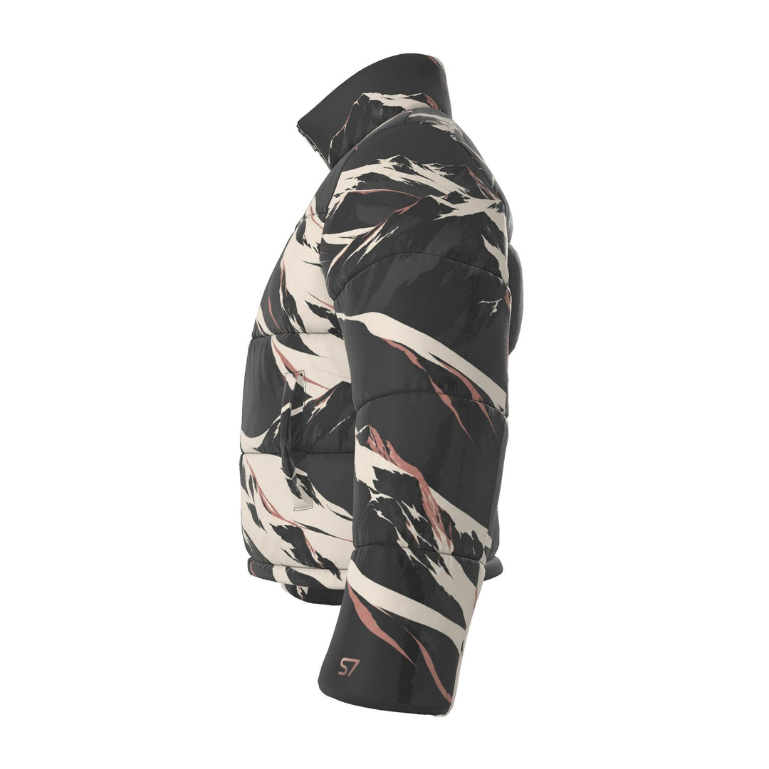 S7 Alpine | Men’s Mountain Print Puffer Jacket