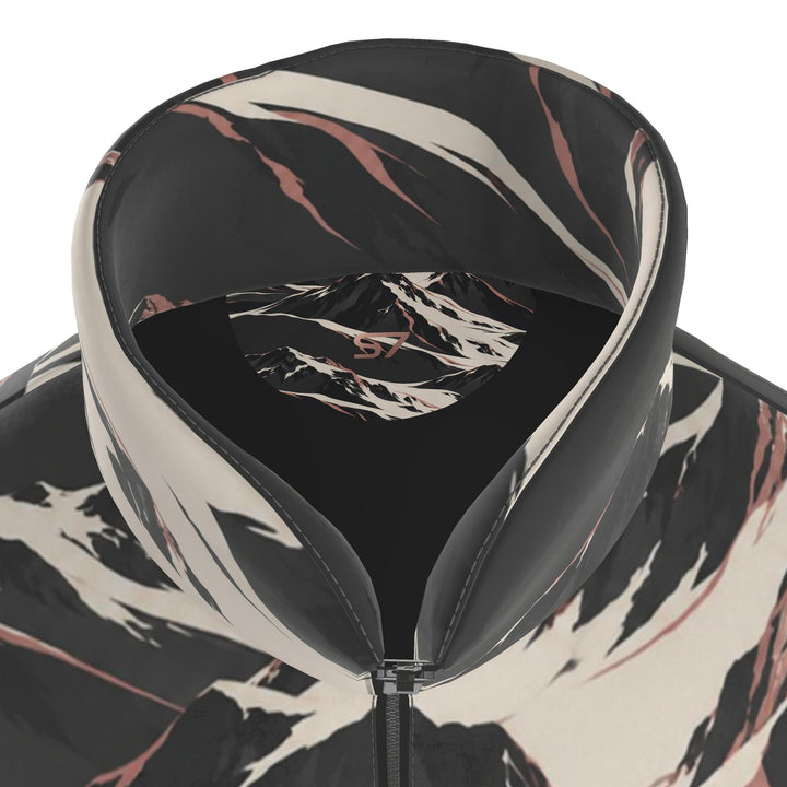 S7 Alpine | Men’s Mountain Print Puffer Jacket