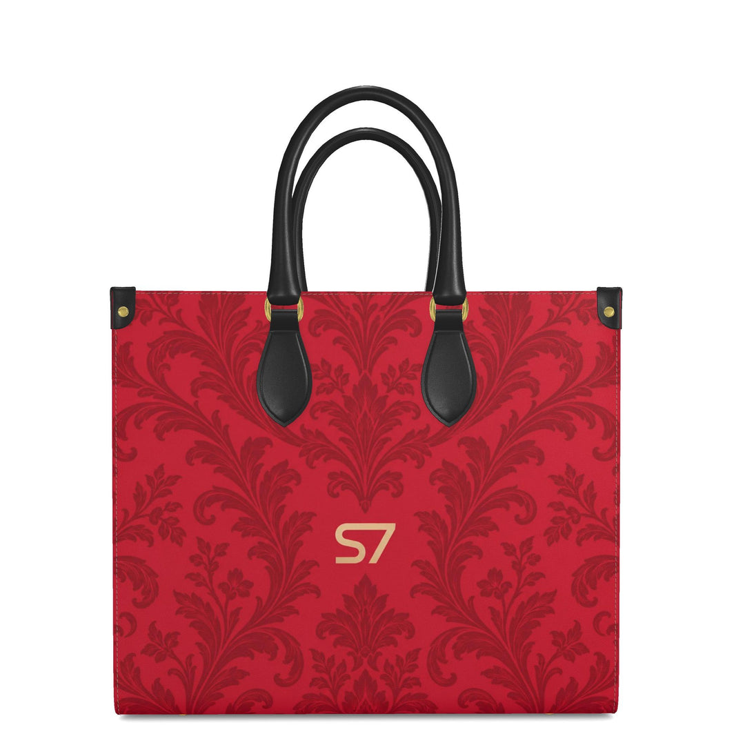S7 OPAL | Limited Edition Ruby Scrollwork Nappa Leather Shopper