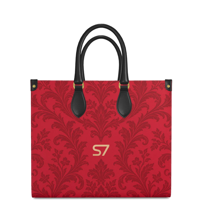 S7 OPAL | Limited Edition Ruby Scrollwork Nappa Leather Shopper