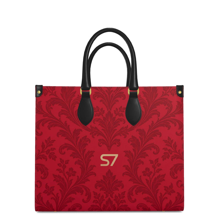 S7 OPAL | Limited Edition Ruby Scrollwork Nappa Leather Shopper