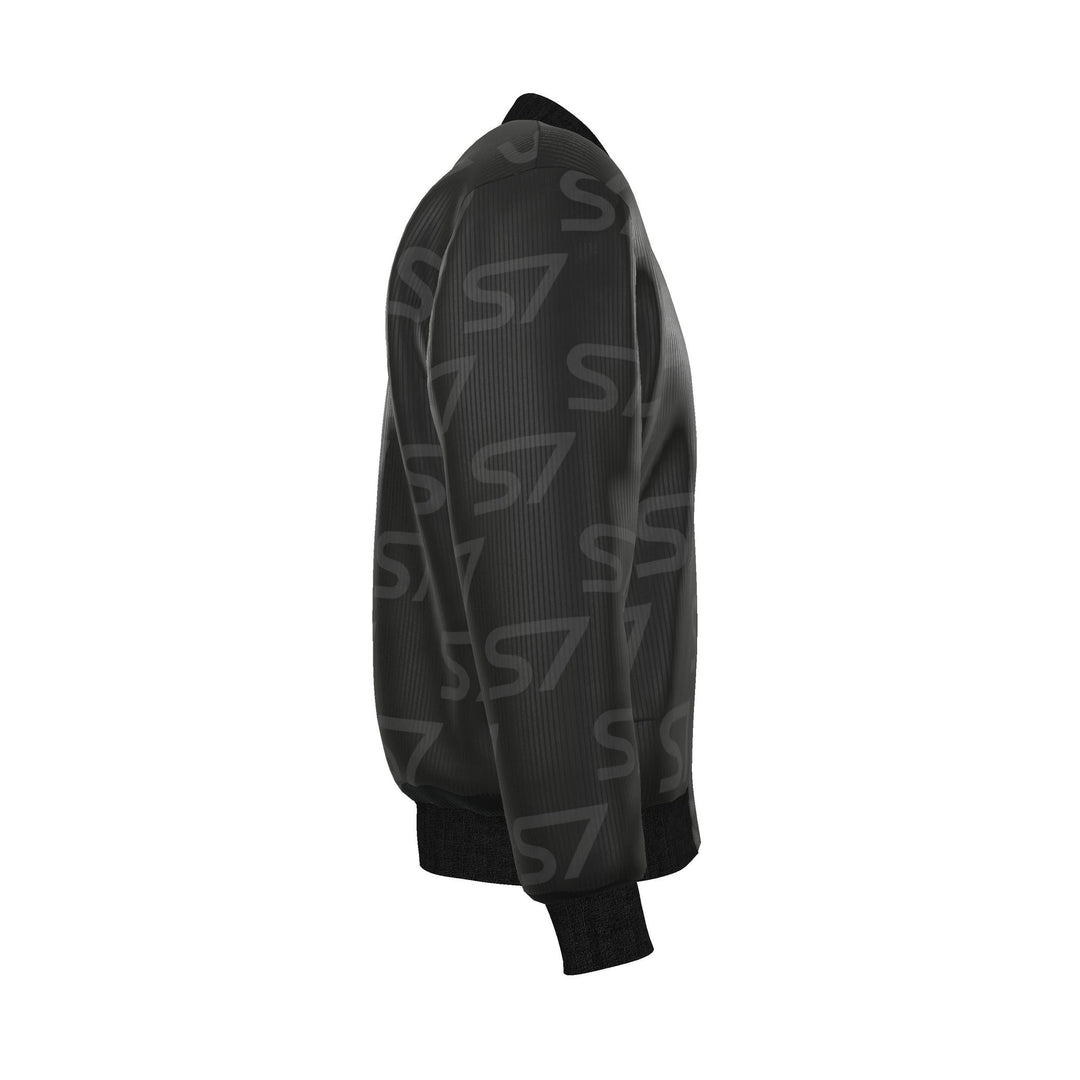 S7 Duality | Men’s Reversible Silk Monogram Bomber Jacket