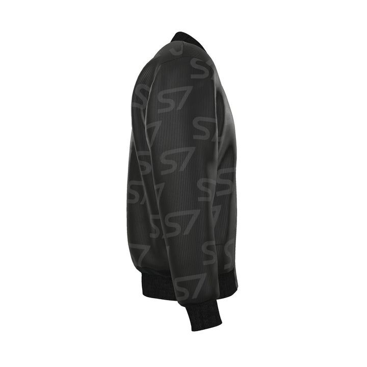 S7 Duality | Men’s Reversible Silk Monogram Bomber Jacket