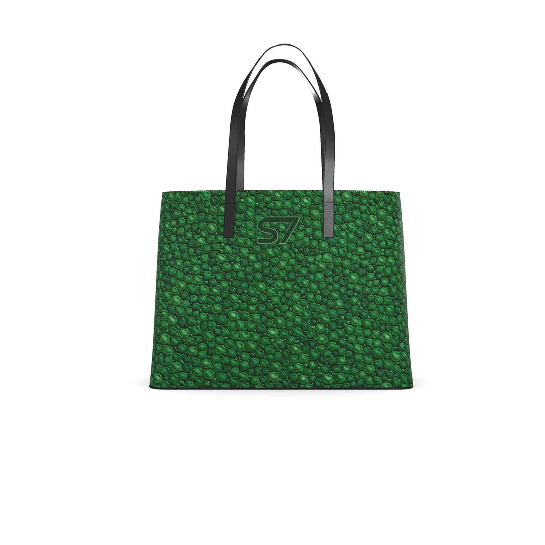S7 Emerald Skin | Smooth Nappa Leather Tote