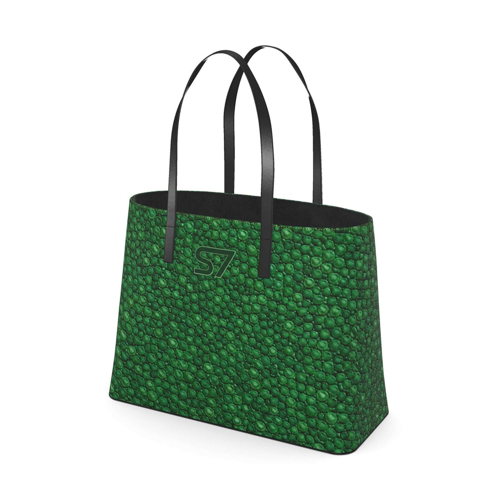 S7 Emerald Skin | Smooth Nappa Leather Tote