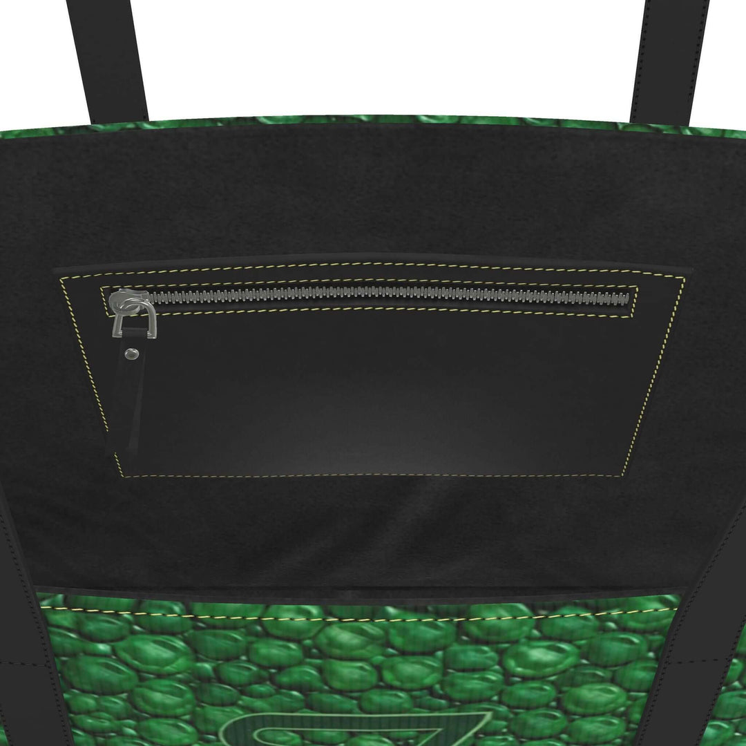 S7 Emerald Skin | Smooth Nappa Leather Tote