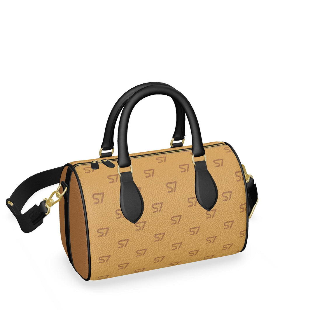 S7 Butterscotch | Tonal Signature Nappa Leather Mini Duffle Bag