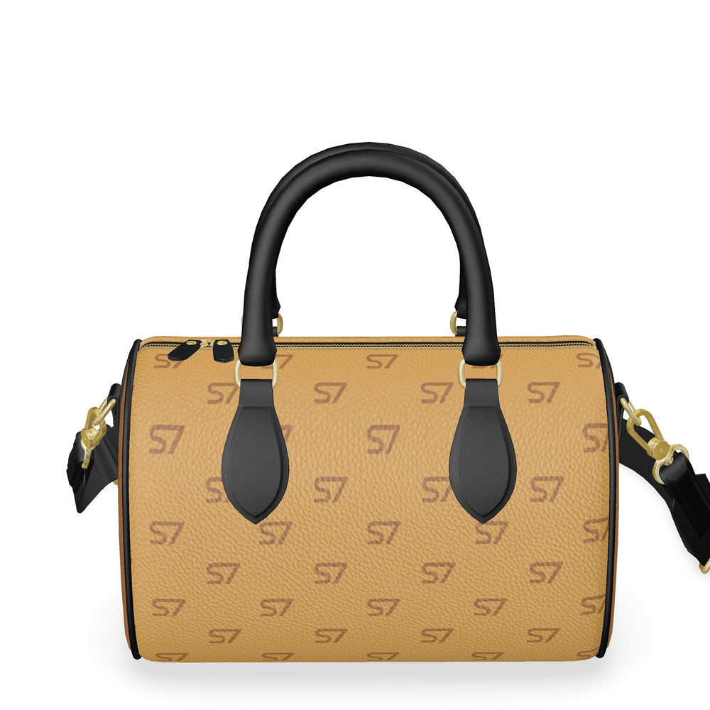 S7 Butterscotch | Tonal Signature Nappa Leather Mini Duffle Bag