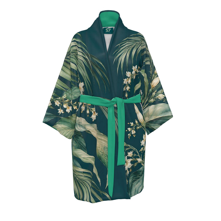 S7 Palm Reverie | Women’s Botanical Silk Kimono