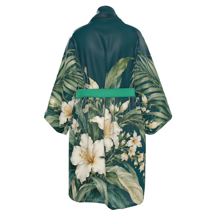 S7 Palm Reverie | Women’s Botanical Silk Kimono