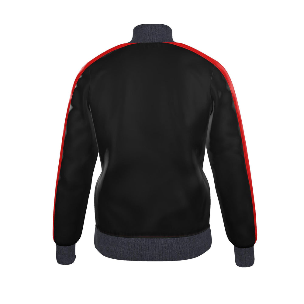 S7 Heritage Club Men’s Track Jacket | Black & Red