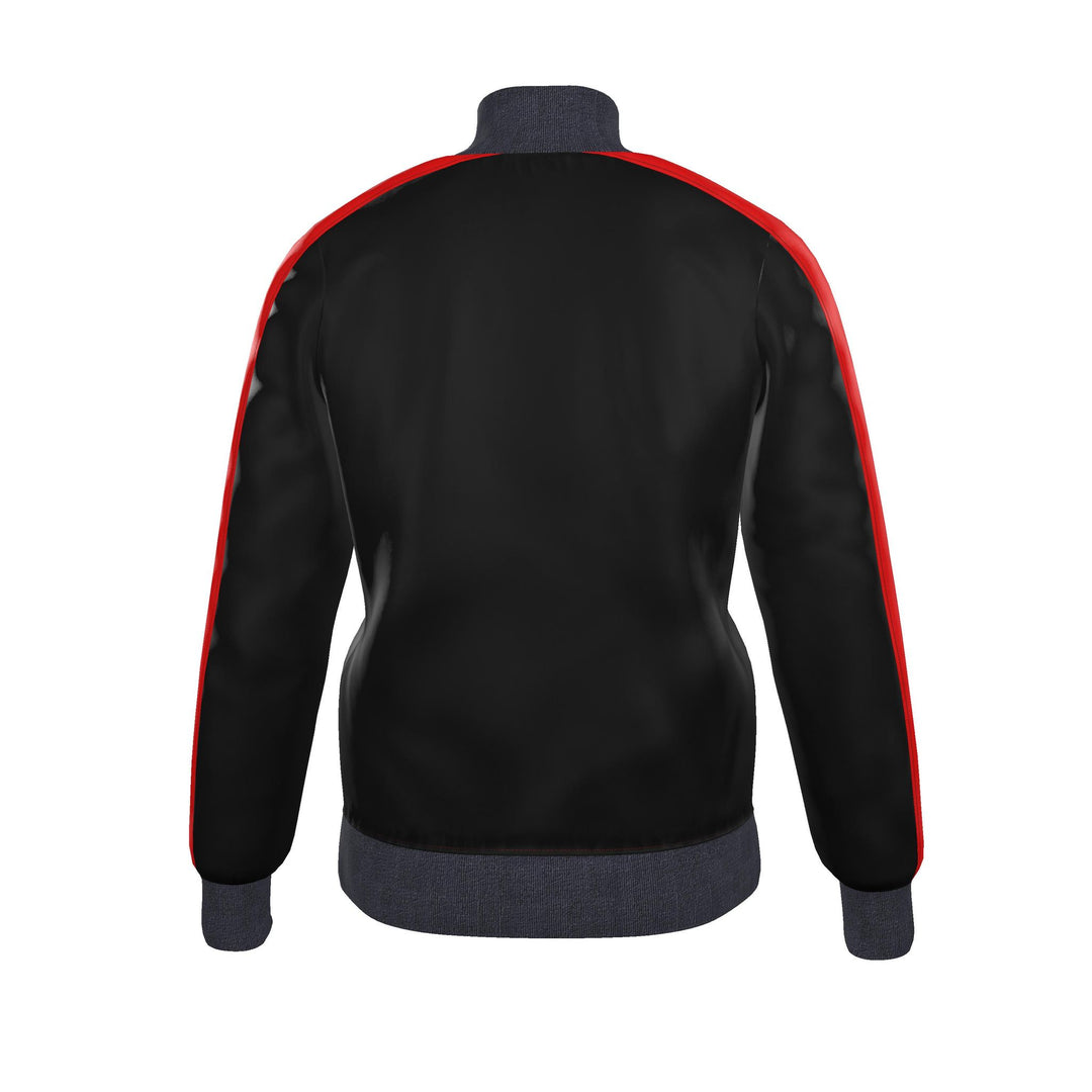 S7 Heritage Club Men’s Track Jacket | Black &amp; Red