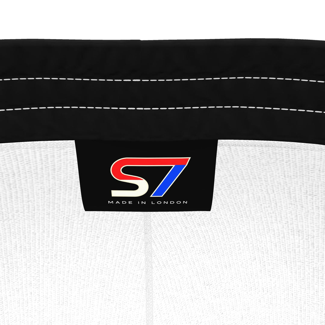 S7 Heritage Club Men’s Track Pants | Black &amp; Red