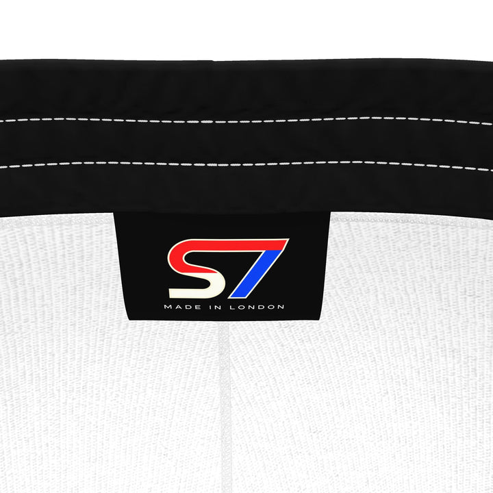 S7 Heritage Club Men’s Track Pants | Black &amp; Red