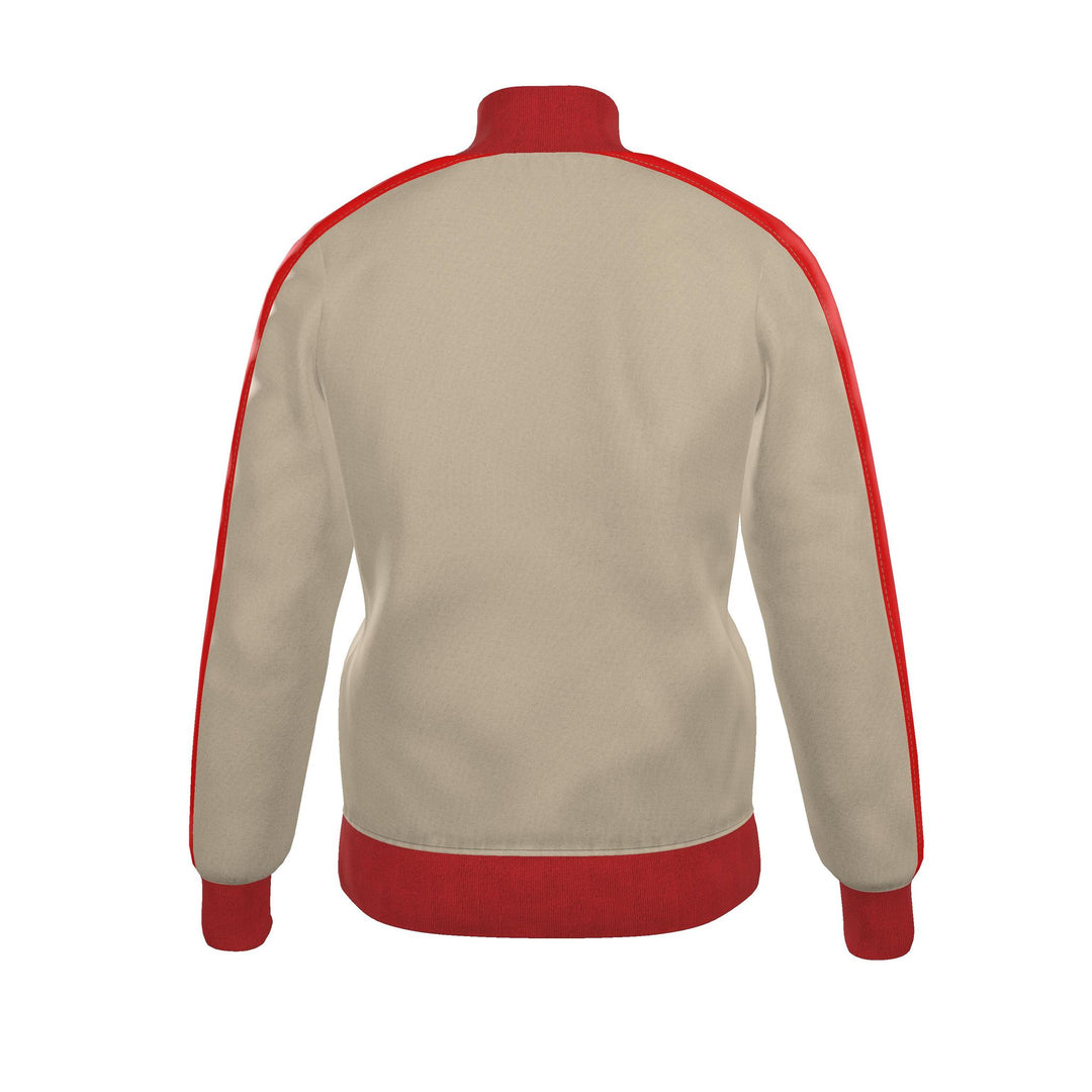 S7 Heritage Club | Men’s Beige &amp; Red Track Jacket