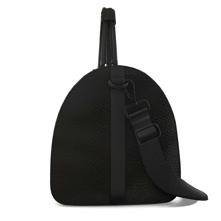 S7 Ember Noir | Black &amp; Orange Monogram Duffle Bag