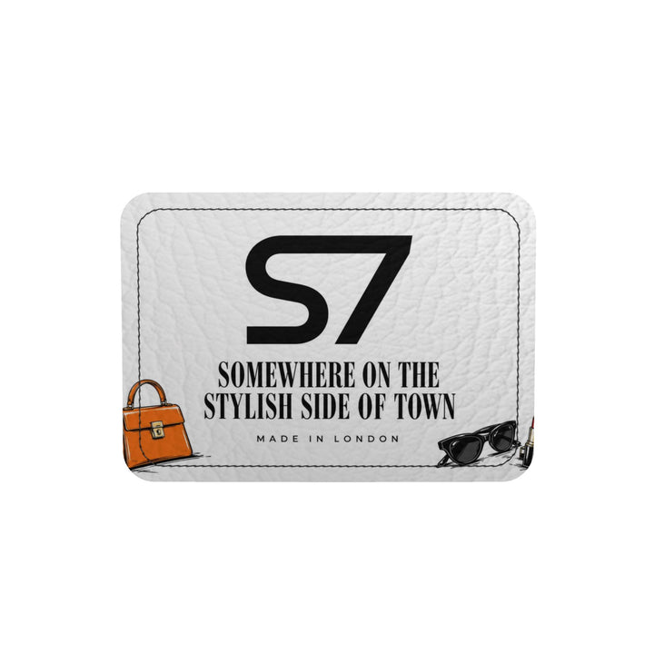 S7 Stylish Side of Town | Comic Print Leather Handbag