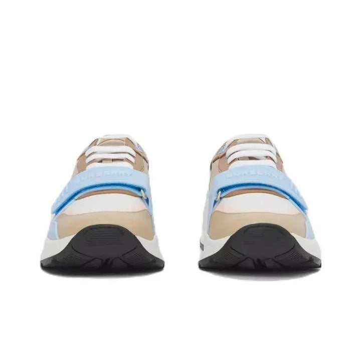 Burberry Cushioning Anti Slip And Wear Resistant Low Top Casual Shoes Blue Brown