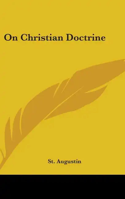 On Christian Doctrine - Hardcover