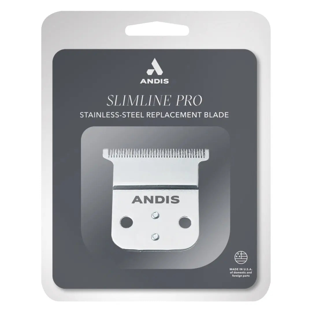 Andis 32225 Slimline Pro Li D8 Trimmer Stainless Steel T-Blade Replacement - Andis D8 T-Blade Replacement