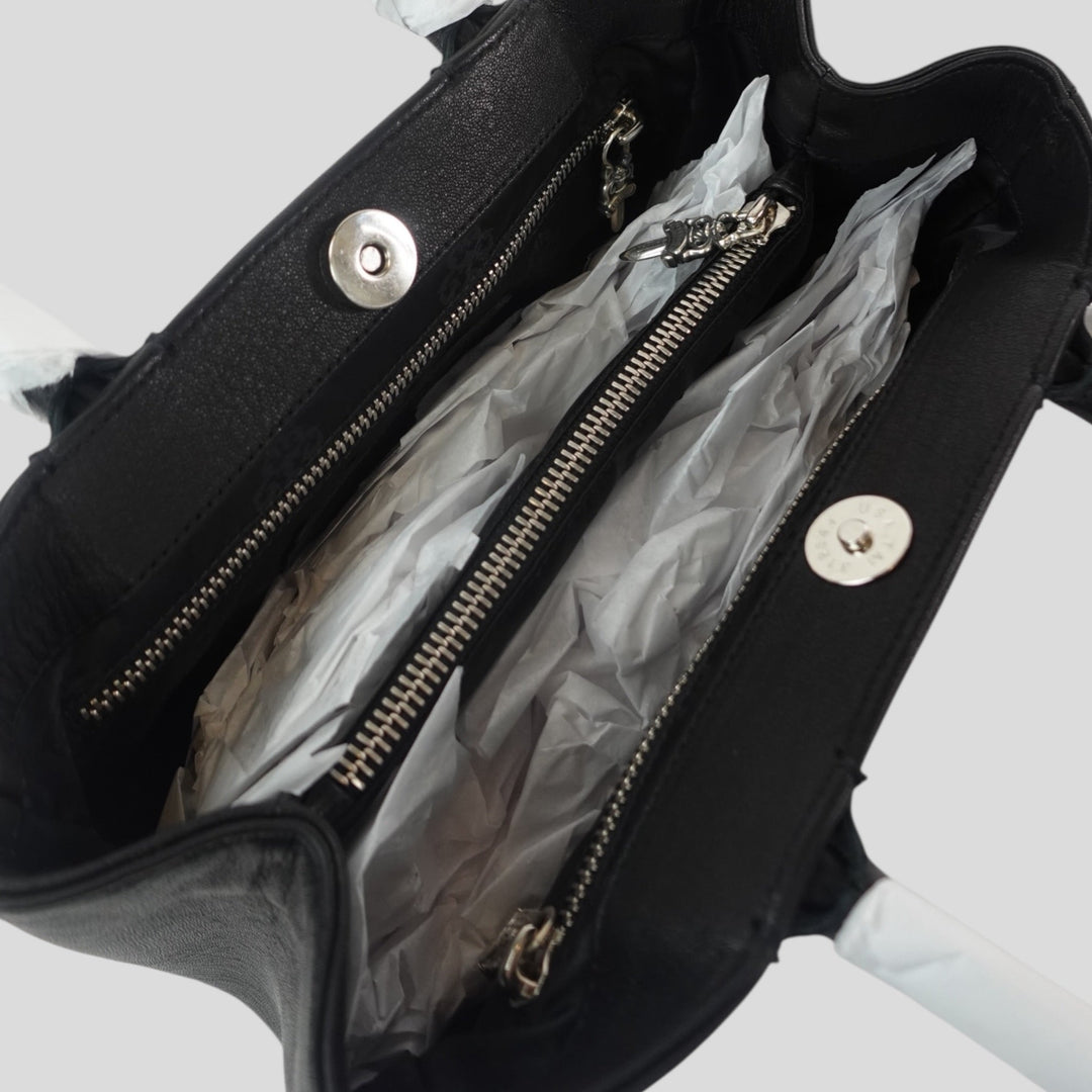 Chrome Hearts Mini Leather Tote Bag