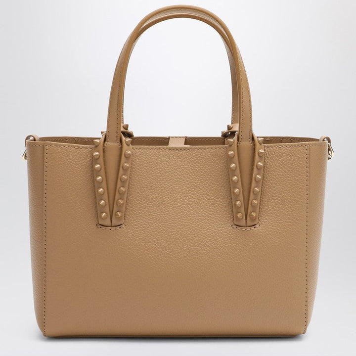 Christian Louboutin Beige Leather Cabata Mini Tote Bag Women