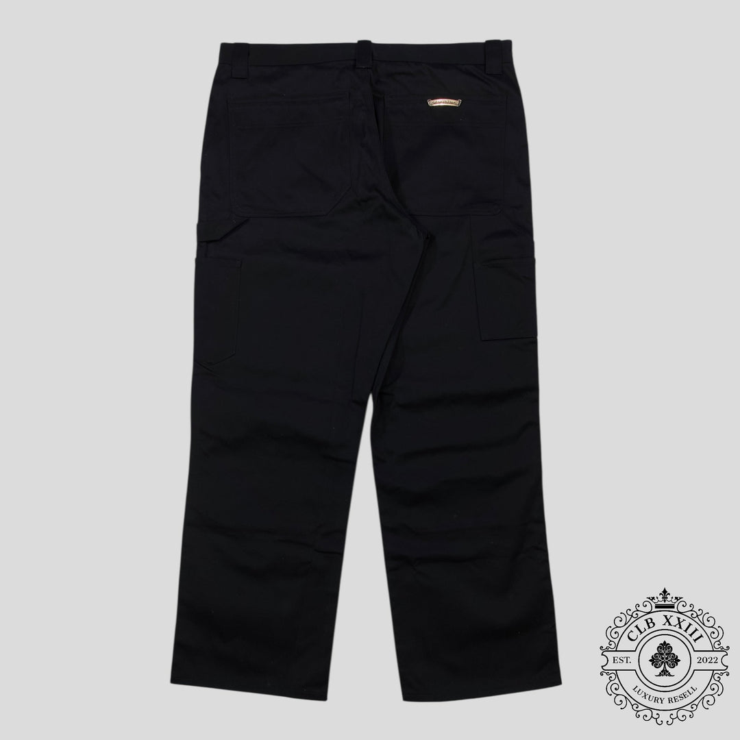 Chrome Hearts Double Knee Chino Pants in Black