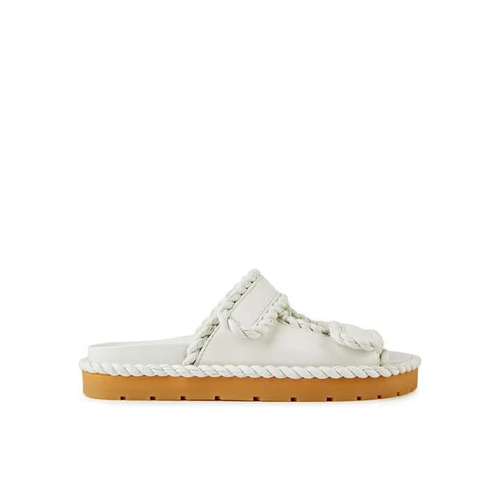 Bottega Veneta Jack Flat Mule Sandals Women