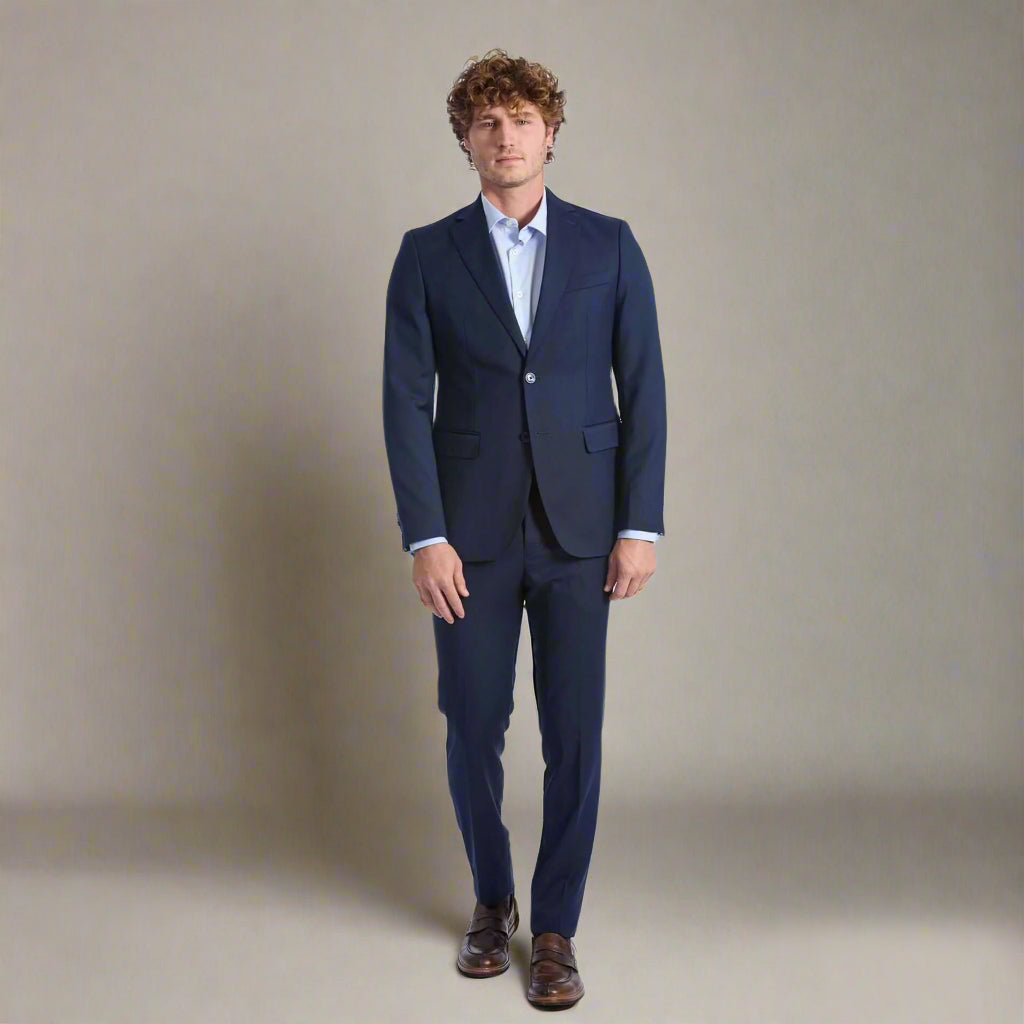 Baldinini Trend blue single breasted Suits