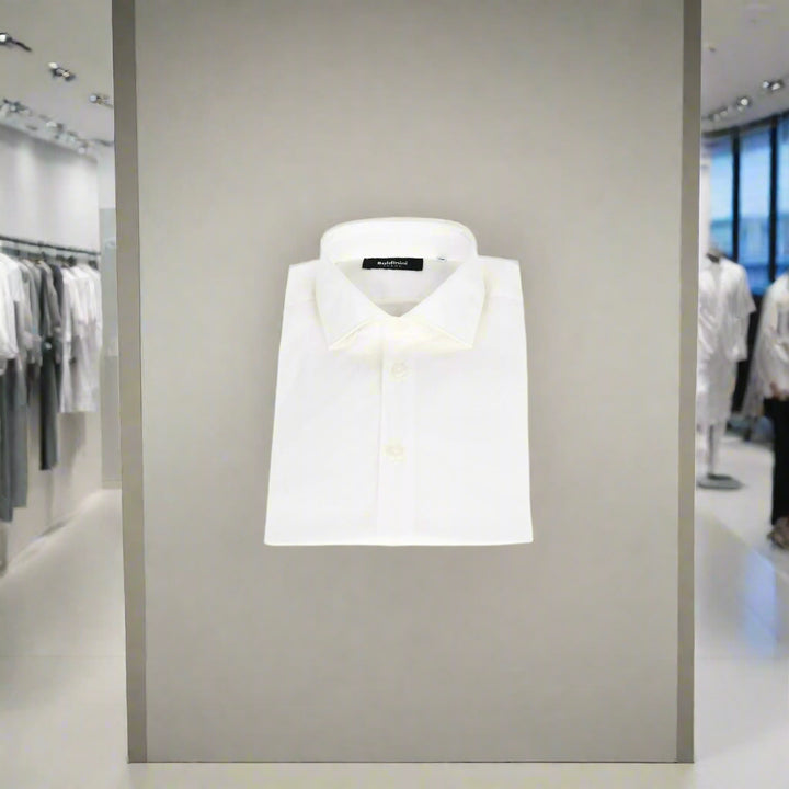 Baldinini Trend men's white button up  Shirts