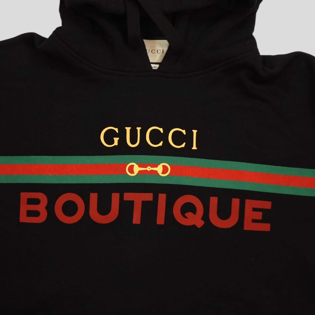 Gucci Boutique Hoodie in Black