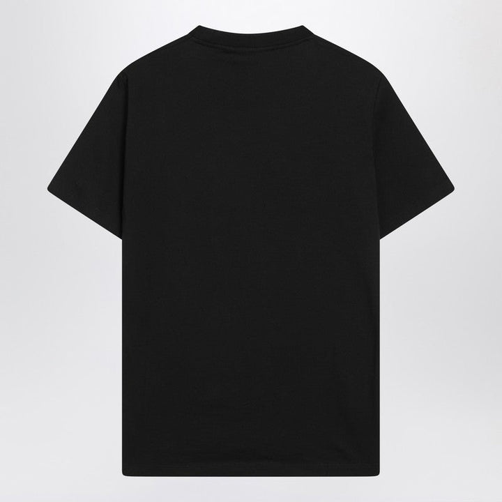Prada Black T-Shirt With Triangle Logo Women
