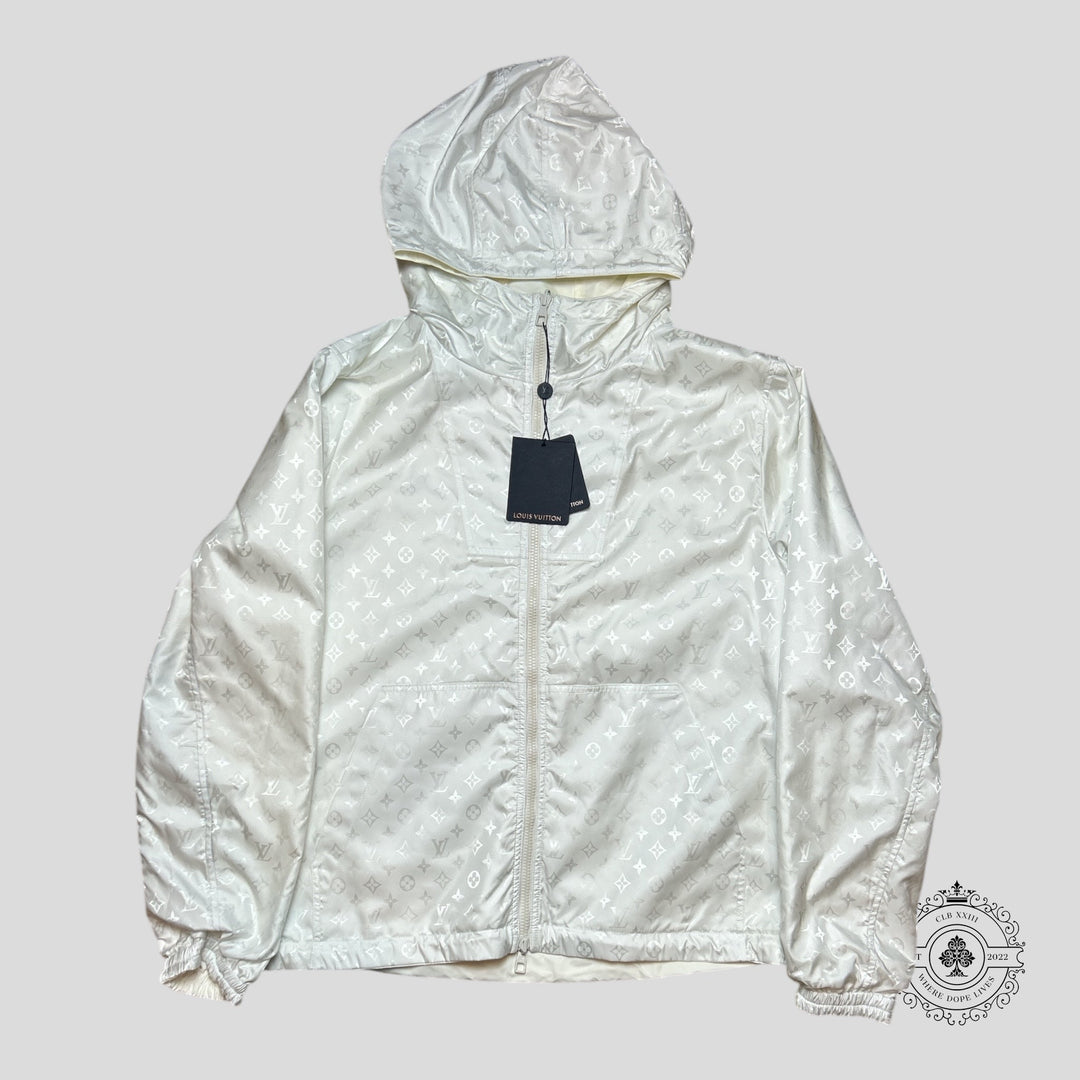 Louis Vuitton Monogram Reversible Windbreaker in White
