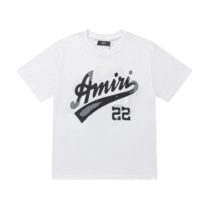 Amiri 22 White T-Shirt Without Collar