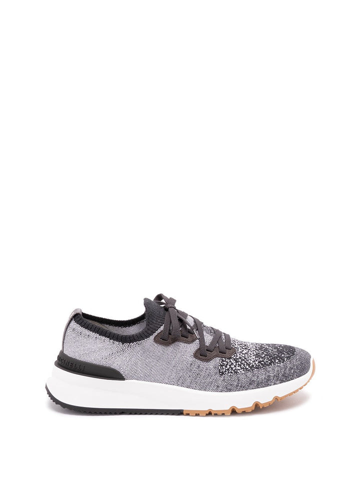 Brunello Cucinelli Men Knit Sneakers