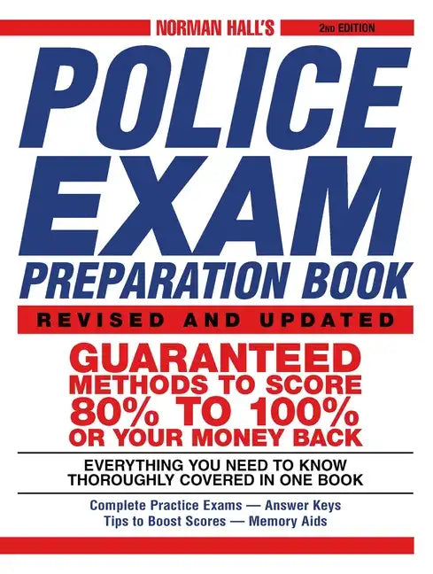 Norman Hall's Police Exam Preparation Book - Paperback
