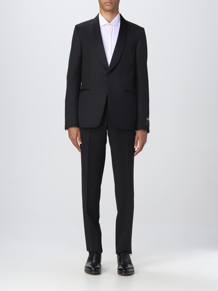 Zegna Suit Men Black