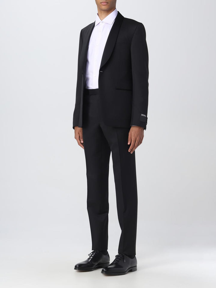 Zegna Suit Men Black